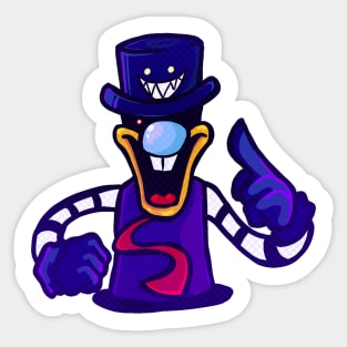 FNF MARIO MADNESS DJ HALLYBOO Sticker